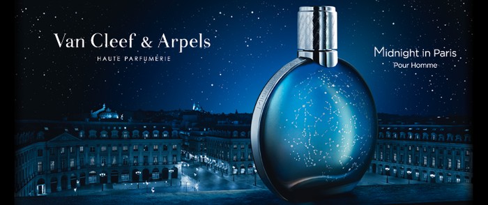 4. Van Cleef & Arpels Midnight in Paris: Giá: 115 USD (2,4 triệu đồng). Midnight in Paris Van Cleef and Arpels giúp phái mạnh tạo dấu ấn riêng biệt bởi sự hòa quyện của mùi hương hoa huệ nồng nàn, hương chanh tươi mát, đậu tonka ngọt ngào và lan tỏa. Cam bergamot, trà xanh, hương trầm, lily đen đã quyện với nhau tạo thành một lọ nước hoa mang hào quang ngạt ngào trong bóng đêm. Midnight in Paris Van Cleef and Arpels, hiện thân của sự ấm áp, ngọt ngào và bí ẩn.