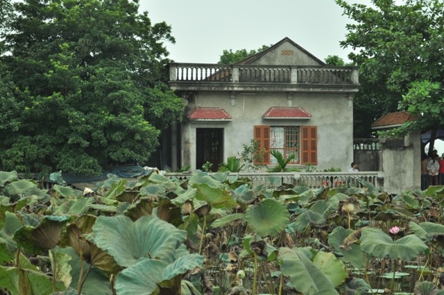 Căn nhà nơi diễn ra vụ thảm án tại Ứng Hòa
