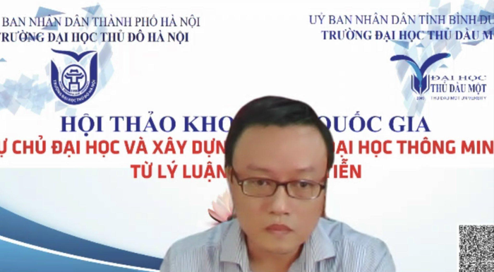 Phó Giáo sư Trần Mai Ước, Trường Đại học Ngân hàng Thành phố Hồ Chí Minh. (Ảnh: Chụp màn hình)
