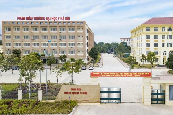 Phân hiệu Trường Đại học Y Hà Nội tại Thanh Hóa. (Ảnh: Báo Thanh Hóa)