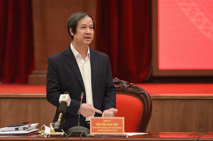 Bộ trưởng Bộ Giáo dục và Đào tạo Nguyễn Kim Sơn. (Ảnh: Bộ Giáo dục và Đào tạo)