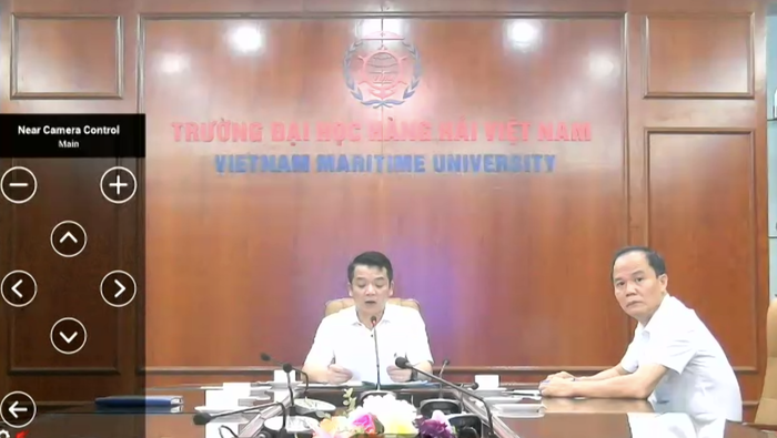 Phó Giáo sư Nguyễn Khắc Khiêm phát biểu khai mạc tọa đàm. (Ảnh: chụp màn hình)