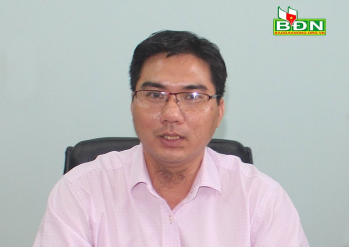 Ông Phan Thanh Hải - Phó Giám đốc Sở Giáo dục và Đào tạo Đắk Nông. (Ảnh: Báo Đắk Nông)