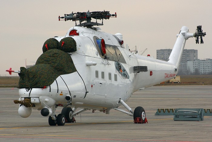 Hình ảnh một trong chiếc Mi-35M mới nhất vừa được hoàn thành