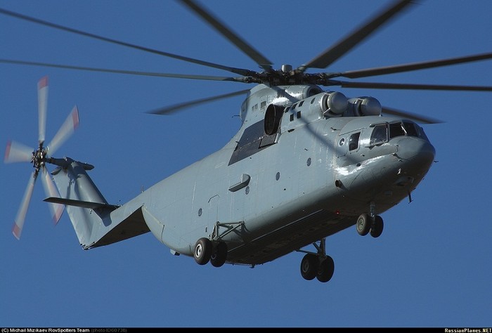 Mi-26 là chiếc trực thăng lớn nhất thế giới hiện nay
