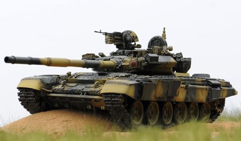 Xe tăng chủ lực T-90 của Nga
