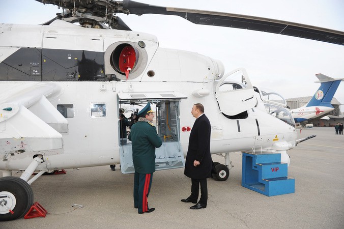 Mi-35 có khả năng bay ở độ cao cao.