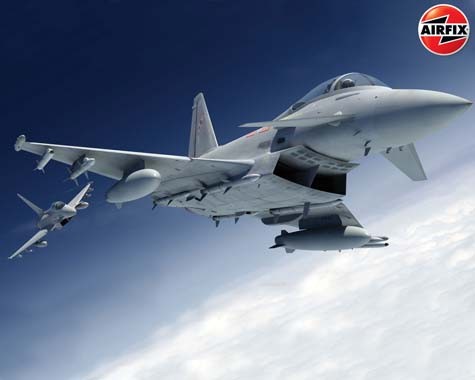 Máy bay chiến đấu Rafale và Typhoon
