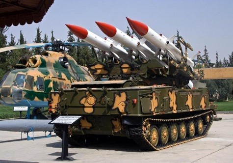 Tên lửa Buk-M2E của Syria