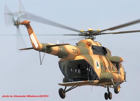 Trực thăng Mi-17 cung cấp cho Không quân Afghanistan
