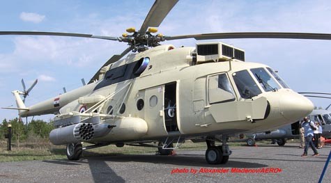 Trực thăng Mi-17V-5 cho Không quân Ai Cập.