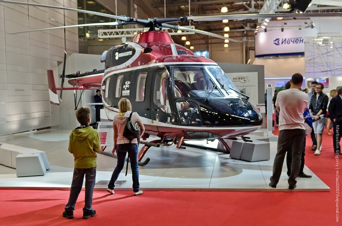 Ansat - máy bay trực thăng đa mục nhiệm được thiết kế bởi nhà máy trực thăng Kazakh.