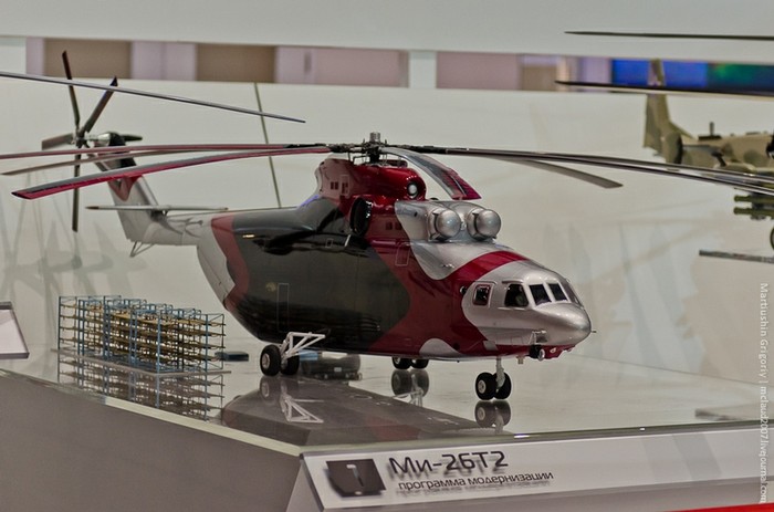 Mô hình trực thăng Mi-26T2.