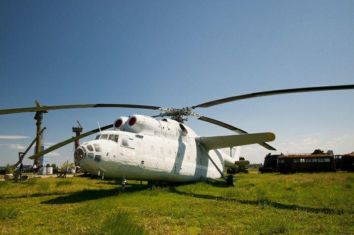 Máy bay trực thăng Mi-24 nổi tiếng.