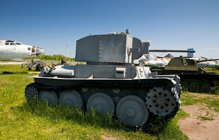 Xe tăng PZKPfW 38 của Séc.