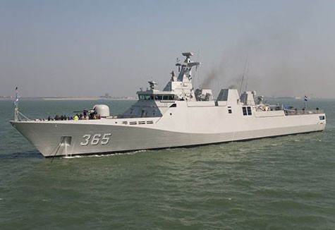 Khu trục hạm SIGMA 9113 (số hiệu 365) của Hải quân Indonesia