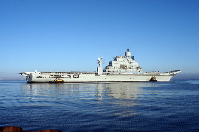INS Vikramaditya, tên gọi cũ là tàu Đô đốc Admiral Gorshkov, là một tàu sân bay Project 1143.4 do Liên Xô chế tạo. Nó được bán cho Ấn Độ vào năm 2005 với giá 947 triệu đôla bao gồm cả chi phí tân trang và thời điểm chuyển giao dự kiến ban đầu là tháng 8 năm 2008.