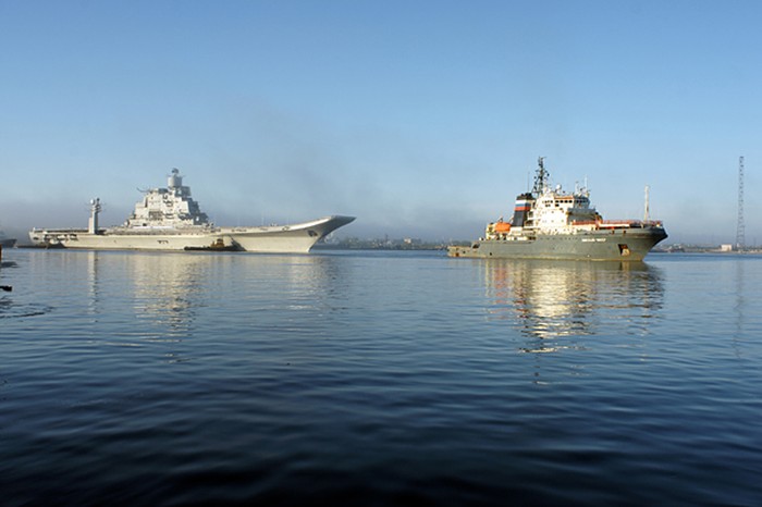 Tuy nhiên, điều này không có nghĩa là con tàu sẽ ở trên biển cho đến tháng 10 năm 2012. "Con tàu, trong trường hợp gặp những trục trặc trên biển có thể quay trở lại Sevmash bất cứ lúc nào để giải quyết", RIA Novosti dẫn lời người phát ngôn công ty Sevmash cho hay.