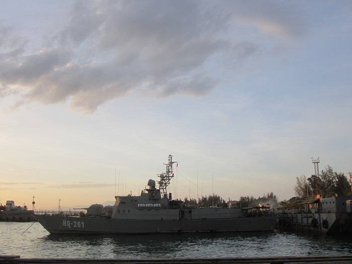 Pháo hạm Svetlyak thuộc lớp Project 10412 mang số hiệu HQ-261.