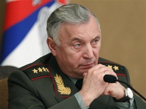 Tổng tham mưu trưởng quân đội Nga, tướng Nikolai Makarov.