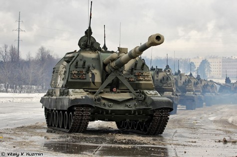 Quân đội Nga sẽ "lốp hóa" hầu hết các xe bọc thép.