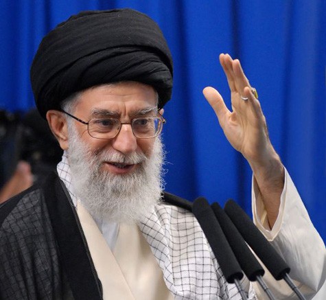 Lãnh tụ tối cao Iran All Khamenei.