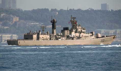 Khu trục hạm Thanh Đảo của Trung Quốc đã không đến Syria?