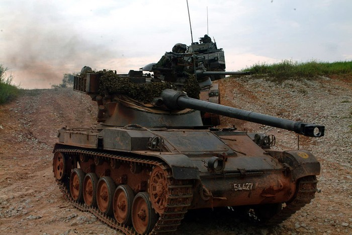 Xe tăng AMX-13SM1.