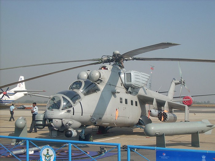 Trực thăng Mil Mi-35 Hind Akbar.