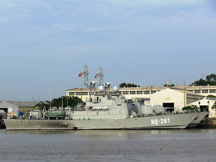 Tuần tra hạm HQ-261 của Hải quân nhân dân Việt Nam.