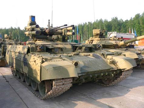 Xe hỗ trợ chiến đấu hạng nặng BMPT Terminator.