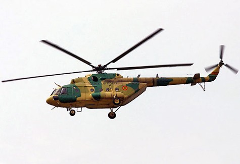 Trực thăng Mi-171Sh của Không quân Ghana.