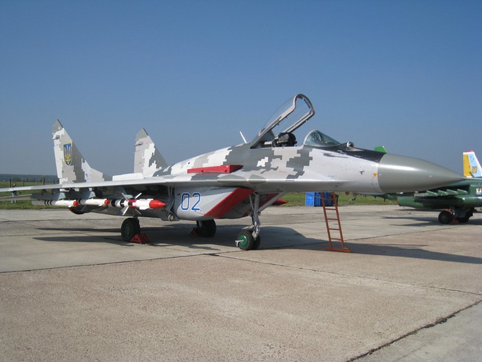 Tiêm kích MiG-29MU1 của Không quân Ukraina.