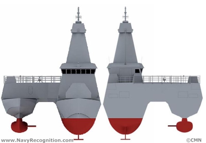Công ty CMN báo cáo rằng dự án tàu Combattante SWAO 53 sẽ sử dụng công nghệ tàng hình tiến tiến và có chiều dài 53 m, chiều rộng tối đa 16 mét, có thể đạt tốc độ lên đến 30 hải lý mỗi giờ.