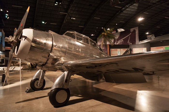Máy bay Seversky P-35 tại bảo tàng không quân Mỹ ở Dayton.
