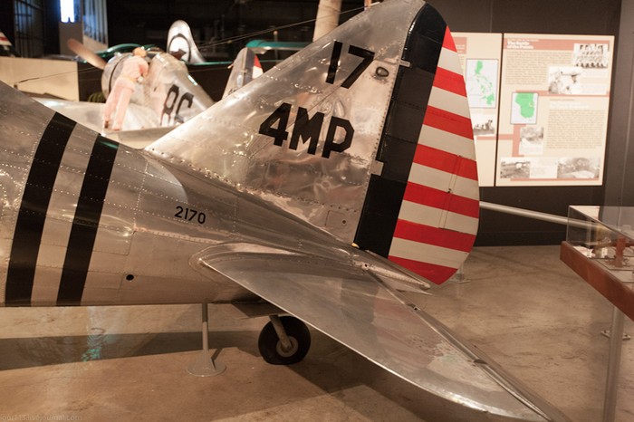 Máy bay Seversky P-35 tại bảo tàng không quân Mỹ ở Dayton.