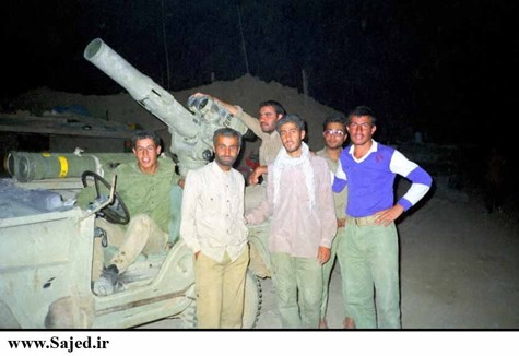 Tên lửa TOW BGM-71 được gắn trên mọt xe Toyota (Ảnh: Cuộc chiến tranh Iran-Iraq)