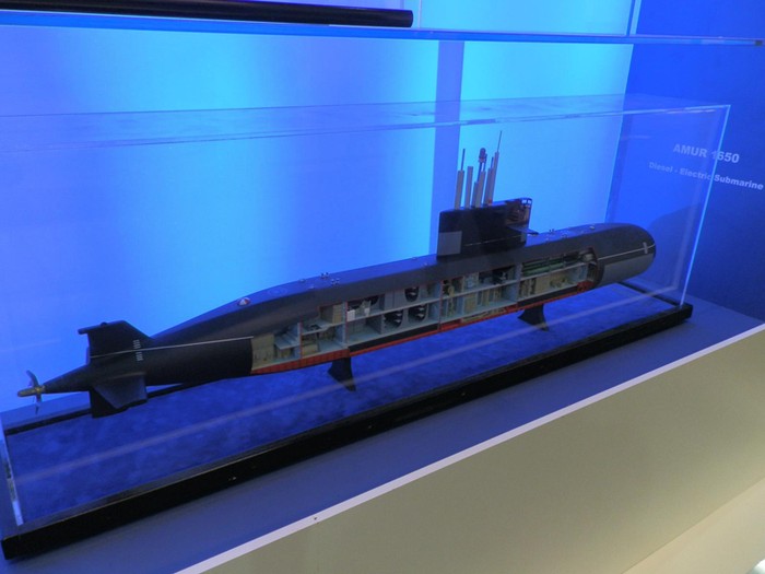 Tàu ngầm lớp Amur pr 1650.