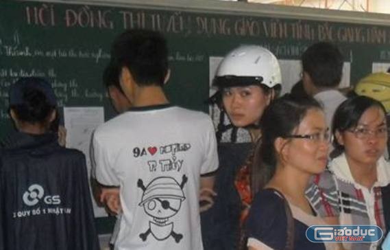 Nhiều ứng viên bức xúc trước việc tuyển dụng thiếu sự công bằng, có nhiều khuất tất tại tỉnh Bắc Giang. (Ảnh MC)