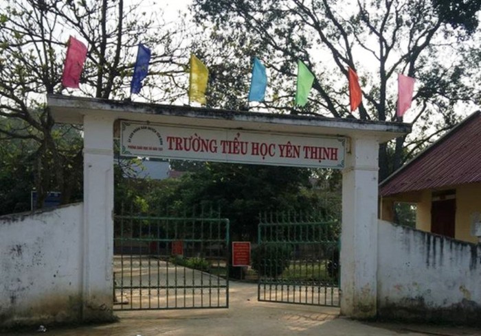 Trường Tiểu học Yên Thịnh, xã Yên Thịnh, huyện Yên Định, tỉnh Thanh Hóa (ảnh Thanh Hoa)