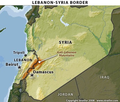 Vũ khí đang được tuồn lậu ồ ạt vào Syria qua biên giới Lebanon