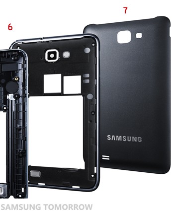 "Mổ bụng" Samsung Galaxy Note ảnh 3