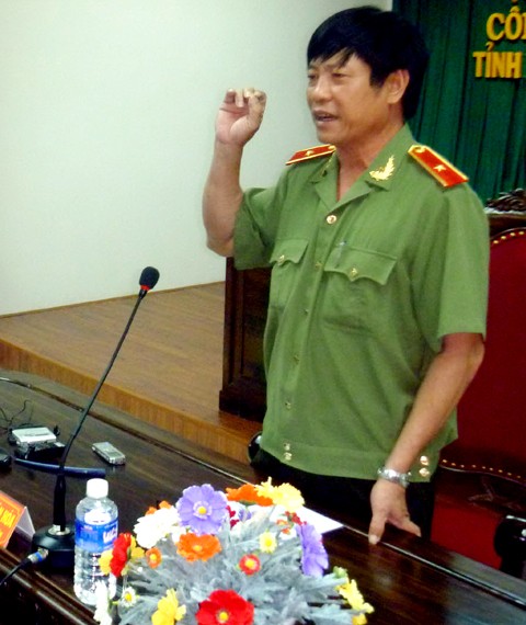Thiếu tướng Phạm Văn Hóa - Giám đốc CA tỉnh Phú Yên