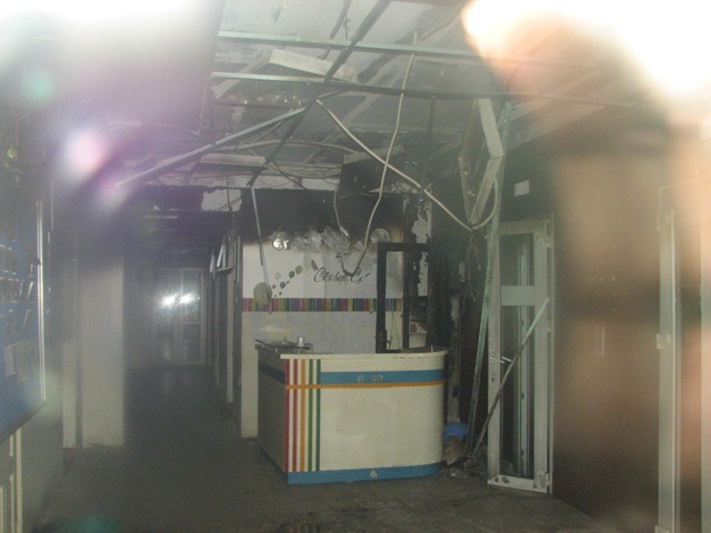 Tầng 3, nơi có Trường Mầm non công dân Toàn Cầu được coi là nơi xuất hiện sự cố đầu tiên (toàn bộ ảnh được chụp ngày 8/5)