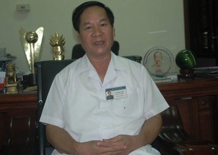 Bác sĩ Lý Trần Tình, GĐ Bệnh viện Tâm thần Hà Nội