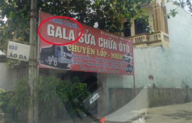 "Gala" sửa chữa ô tô cho một chương trình nào nhỉ?