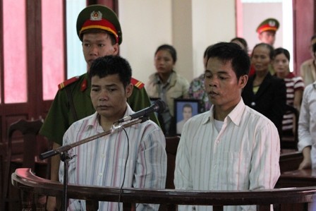 Hồ Văn Thành và Hồ Văn Công nhận án tử hình cho hành vi man rợ của mình gây ra