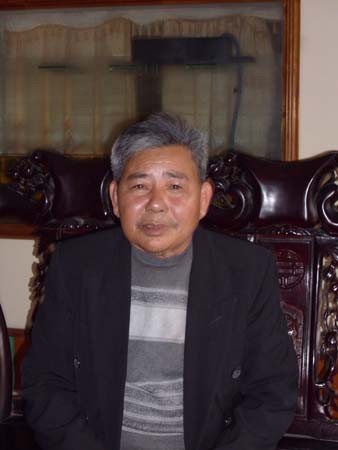 Ông Lương Văn Trong, Phó chủ tịch Liên chi hội Nuôi trồng Thủy sản nước lợ huyện Tiên Lãng
