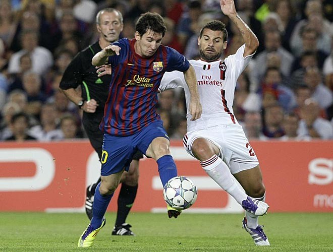Messi, nguồn cảm hứng trong lối chơi của Barca.
