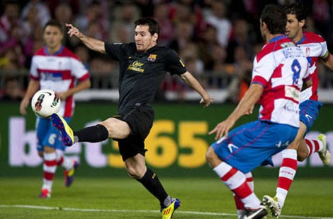 Messi tịt ngòi, Xavi ghi bàn duy nhất cứu Barca ảnh 1